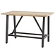 Taste 4SO Derby bartafel 160x90xH105 cm teak - aluminium poten Taste4SO Taste 4SO Derby bartafel 160x90xH105 cm teak - aluminium poten Taste4SO