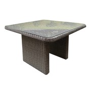 AVH-Collectie Bilbao lounge-diningtafel 110x110xH70 cm grijs