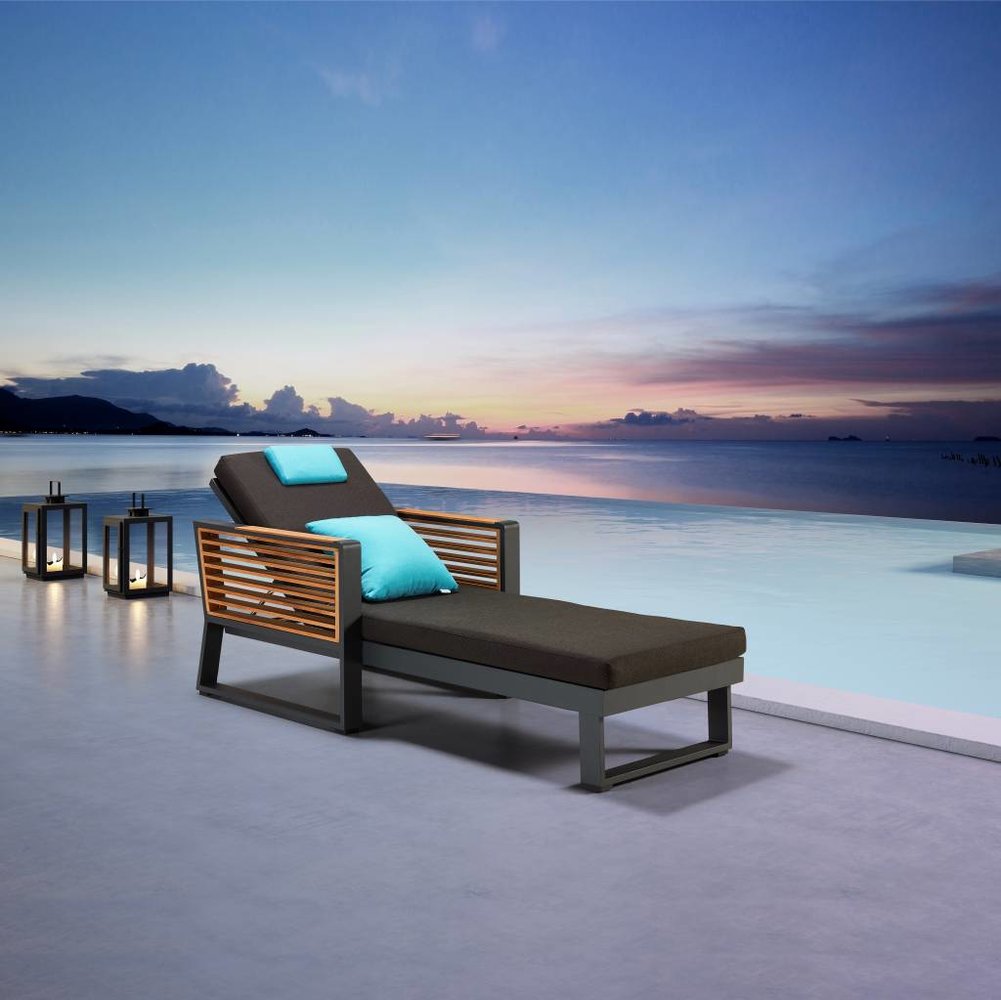 Higold New York ligbed aluminium antraciet Higold New York ligbed aluminium antraciet