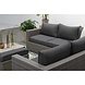 Garden Impressions Cayman hoek loungeset 5-delig antraciet Garden Impressions Cayman hoek loungeset 5-delig antraciet