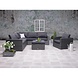 Garden Impressions Cayman hoek loungeset 5-delig antraciet Garden Impressions Cayman hoek loungeset 5-delig antraciet