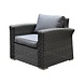 AVH-Collectie Mambo XL lounge tuinstoel antraciet AVH-Collectie Mambo XL lounge tuinstoel antraciet
