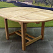 AVH-Collectie Arona Ovaal uitschuifbare dining tuinset 120-170x120xH76 cm 5-delig teak AVH-Collectie Arona Ovaal uitschuifbare dining tuinset 120-170x120xH76 cm 5-delig teak