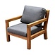 AVH-Collectie Harby lounge tuinstoel acacia AVH-Collectie Harby lounge tuinstoel acacia