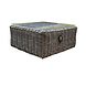 AVH-Collectie Las Palmas hoek loungeset 4-delig grijs wicker AVH-Collectie Las Palmas hoek loungeset 4-delig grijs wicker
