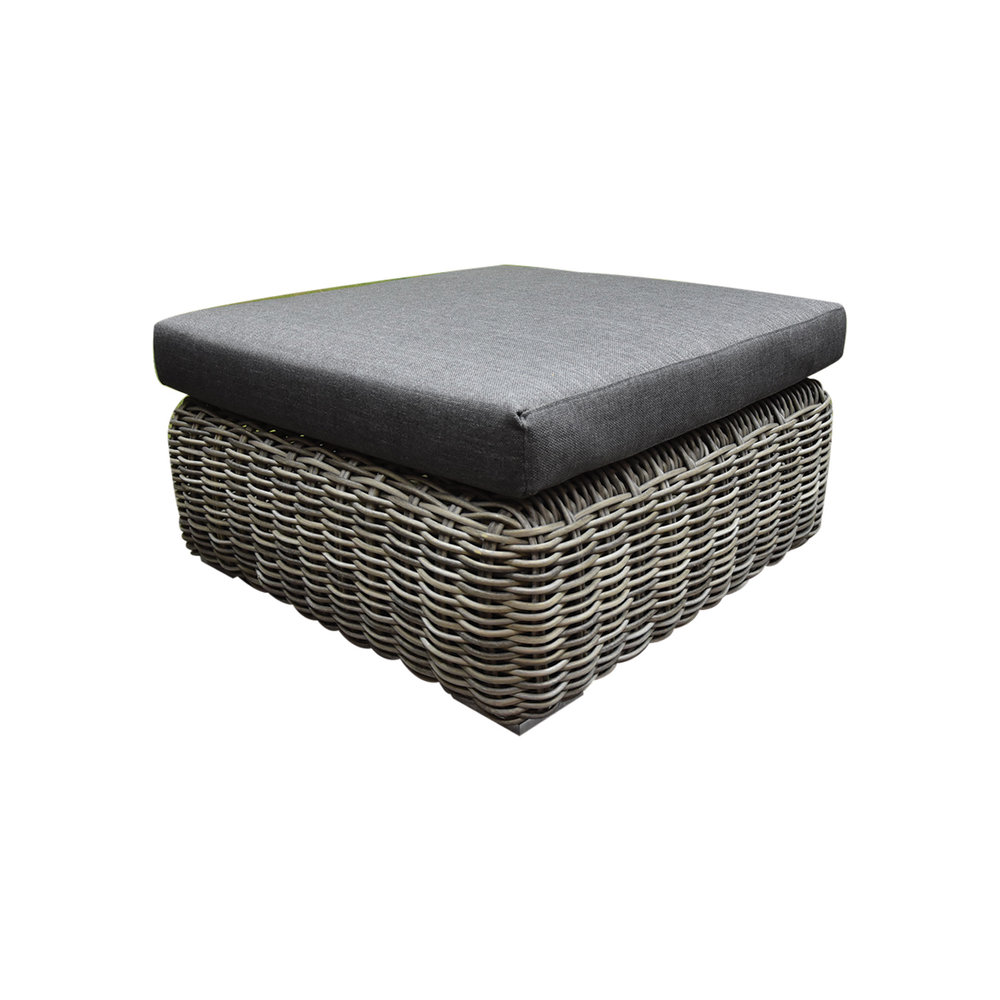 AVH-Collectie Cervo hoek loungeset 4-delig grijs wicker AVH-Collectie Cervo hoek loungeset 4-delig grijs wicker