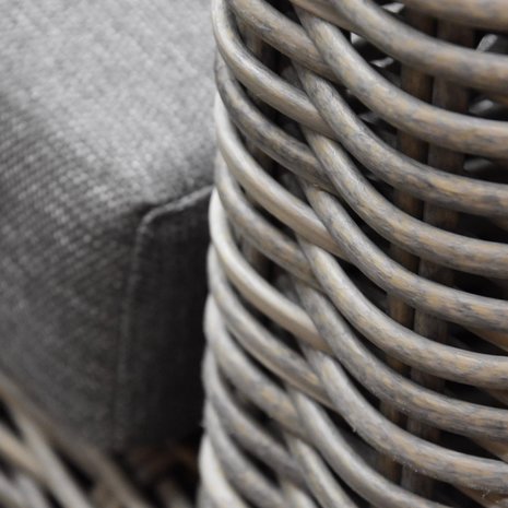 AVH-Collectie Cervo hoek loungeset 3-delig grijs wicker AVH-Collectie Cervo hoek loungeset 3-delig grijs wicker