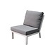 AVH-Collectie New York middenelement aluminium wit AVH-Collectie New York middenelement aluminium wit
