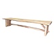 AVH-Collectie Boomstam Bilbao dining tuinset 400x90xH77,5 cm 11-delig AVH-Collectie Boomstam Bilbao dining tuinset 400x90xH77,5 cm 11-delig