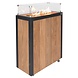 EasyFires Easyfires vuurzuil rechthoek 80x30xH100 cm EasyFires Easyfires vuurzuil rechthoek 80x30xH100 cm