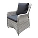 AVH-Collectie Bilbao Riccione dining tuinset 110 cm rond 6-delig wit verstelbaar AVH-Collectie Bilbao Riccione dining tuinset 110 cm rond 6-delig wit verstelbaar