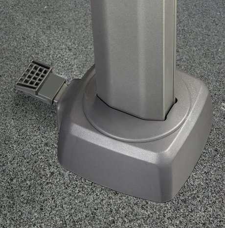 Platinum Challenger T2 glow zweefparasol 300x300 cm lichtgrijs Platinum Challenger T2 glow zweefparasol 300x300 cm lichtgrijs