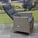 AVH-Collectie Empoli Riccione dining tuinset 110 cm rond 5-delig grijs AVH-Collectie Empoli Riccione dining tuinset 110 cm rond 5-delig grijs