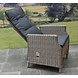 AVH-Collectie Empoli Bergamo dining tuinset 180x100xH76 cm 5-delig verstelbaar grijs AVH-Collectie Empoli Bergamo dining tuinset 180x100xH76 cm 5-delig verstelbaar grijs