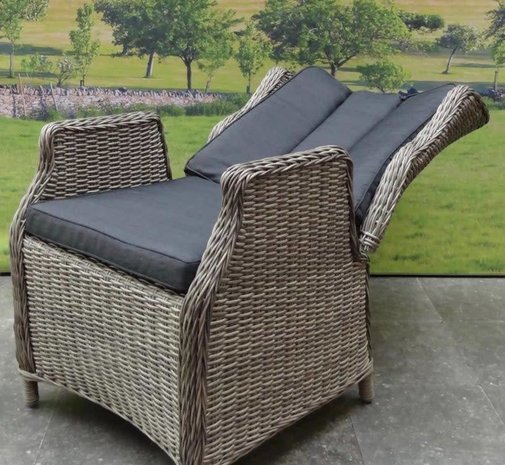 AVH-Collectie Darwin Bergamo dining tuinset 180x100xH76 cm 5-delig verstelbaar grijs AVH-Collectie Darwin Bergamo dining tuinset 180x100xH76 cm 5-delig verstelbaar grijs