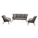 4 Seasons Outdoor Babilonia stoel-bank loungeset 3-delig rope 4 Seasons Outdoor 4 Seasons Outdoor Babilonia stoel-bank loungeset 3-delig rope 4 Seasons Outdoor