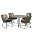 4 Seasons Outdoor Ramblas Quatro dining tuinset 5-delig 120 cm rond 4 Seasons Outdoor 4 Seasons Outdoor Ramblas Quatro dining tuinset 5-delig 120 cm rond 4 Seasons Outdoor