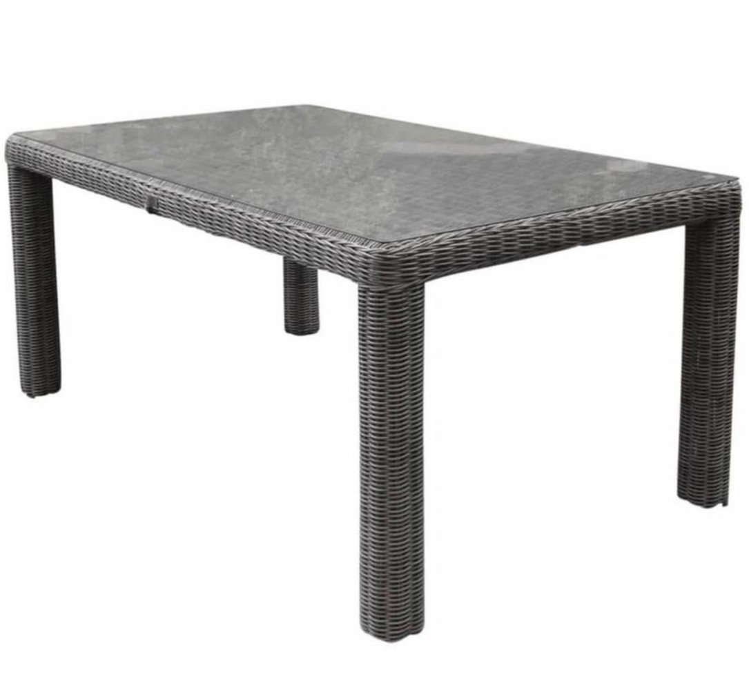 AVH-Collectie Bilbao Bergamo dining tuinset 180x100xH75 cm 5-delig grijs verstelbaar AVH-Collectie Bilbao Bergamo dining tuinset 180x100xH75 cm 5-delig grijs verstelbaar