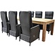 AVH-Collectie Empoli Krista dining tuinset 240x100xH77,5 cm verstelbaar antraciet AVH-Collectie Empoli Krista dining tuinset 240x100xH77,5 cm verstelbaar antraciet