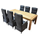 AVH-Collectie Empoli Krista dining tuinset 240x100xH77,5 cm verstelbaar antraciet AVH-Collectie Empoli Krista dining tuinset 240x100xH77,5 cm verstelbaar antraciet