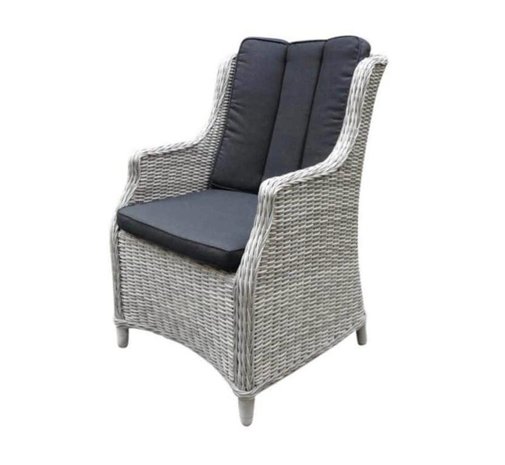 AVH-Collectie Darwin Bergamo dining tuinset 240x100xH75 cm wit AVH-Collectie Darwin Bergamo dining tuinset 240x100xH75 cm wit