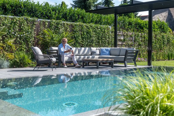 4 Seasons Outdoor Meteoro hoek loungeset 4-delig antraciet 4 Seasons Outdoor 4 Seasons Outdoor Meteoro hoek loungeset 4-delig antraciet 4 Seasons Outdoor