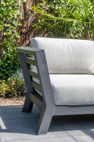 4 Seasons Outdoor Meteoro hoek loungeset 4-delig antraciet 4 Seasons Outdoor 4 Seasons Outdoor Meteoro hoek loungeset 4-delig antraciet 4 Seasons Outdoor