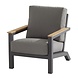 4 Seasons Outdoor Capitol lounge tuinstoel antraciet 4-Seasons Outdoor 4 Seasons Outdoor Capitol lounge tuinstoel antraciet 4-Seasons Outdoor