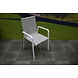 AVH-Collectie Rainbow dining tuinstoel stapelbaar aluminium grijs AVH-Collectie Rainbow dining tuinstoel stapelbaar aluminium grijs