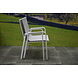 AVH-Collectie Rainbow dining tuinstoel stapelbaar aluminium grijs AVH-Collectie Rainbow dining tuinstoel stapelbaar aluminium grijs