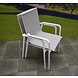 AVH-Collectie Rainbow dining tuinstoel stapelbaar aluminium grijs AVH-Collectie Rainbow dining tuinstoel stapelbaar aluminium grijs