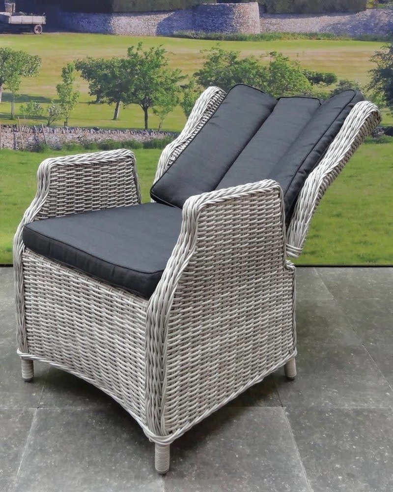 AVH-Collectie Darwin Krista dining tuinset 240x100xH77,5 cm verstelbaar wit AVH-Collectie Darwin Krista dining tuinset 240x100xH77,5 cm verstelbaar wit