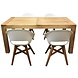 AVH-Collectie Karlstad Krista dining tuinset 180x95xH77,5 cm wit AVH-Collectie Karlstad Krista dining tuinset 180x95xH77,5 cm wit