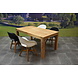 AVH-Collectie Karlstad Krista dining tuinset 180x95xH77,5 cm wit AVH-Collectie Karlstad Krista dining tuinset 180x95xH77,5 cm wit