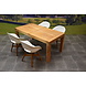 AVH-Collectie Karlstad Krista dining tuinset 180x95xH77,5 cm wit AVH-Collectie Karlstad Krista dining tuinset 180x95xH77,5 cm wit