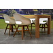 AVH-Collectie Karlstad Krista dining tuinset 180x95xH77,5 cm wit AVH-Collectie Karlstad Krista dining tuinset 180x95xH77,5 cm wit