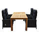 AVH-Collectie Empoli Krista dining tuinset 180x95xH77,5 cm verstelbaar antraciet AVH-Collectie Empoli Krista dining tuinset 180x95xH77,5 cm verstelbaar antraciet