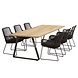 4 Seasons Outdoor Athena Basso dining tuinset 240x100xH76 cm 7-delig 4 Seasons Outdoor 4 Seasons Outdoor Athena Basso dining tuinset 240x100xH76 cm 7-delig 4 Seasons Outdoor