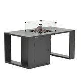 Cozy Living sfeerhaard Sines 130x70xH48 cm antraciet Cozy Living sfeerhaard Sines 130x70xH48 cm antraciet