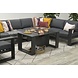Garden Impressions Cozy Living sfeerhaard Sines 130x70xH48 cm antraciet Garden Impressions Cozy Living sfeerhaard Sines 130x70xH48 cm antraciet