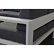 Garden Impressions cube hoek loungeset 4-delig wit aluminium Garden Impressions cube hoek loungeset 4-delig wit aluminium