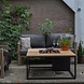 Cosi Fires Cosiloft 100 frame aluminium zwart - top teak Cosi fires Cosi Fires Cosiloft 100 frame aluminium zwart - top teak Cosi fires
