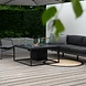 Cosi Fires Cosiloft 100 frame aluminium zwart - top zwart Cosi Fires Cosi Fires Cosiloft 100 frame aluminium zwart - top zwart Cosi Fires