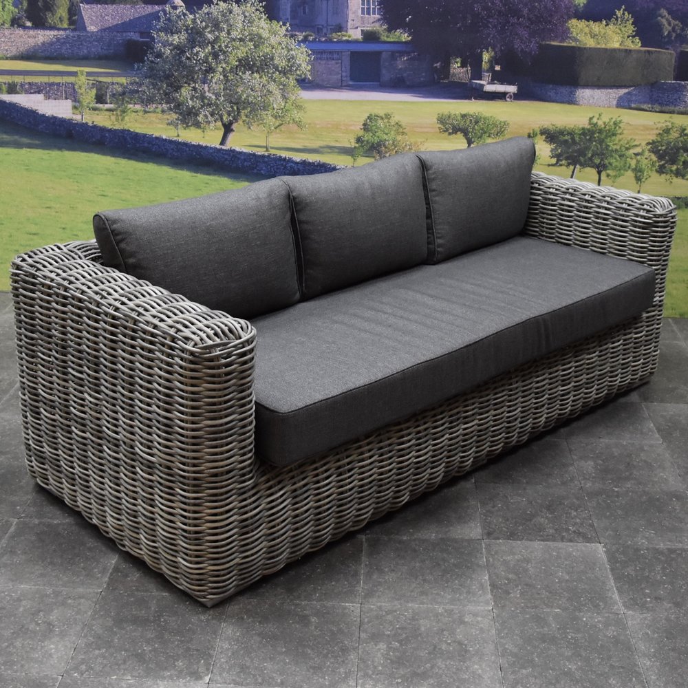 AVH-Collectie Cervo lounge tuinbank grijs AVH-Collectie Cervo lounge tuinbank grijs