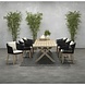 Garden Impressions La Plata dining tuintafel 240x100 cm acacia white wash Garden Impressions La Plata dining tuintafel 240x100 cm acacia white wash