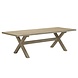 Garden Impressions La Plata dining tuintafel 240x100 cm acacia white wash Garden Impressions La Plata dining tuintafel 240x100 cm acacia white wash