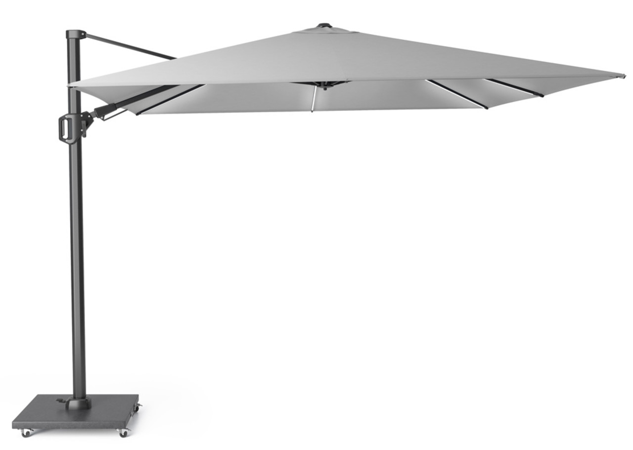 Platinum Challenger T2 glow zweefparasol 300x300 cm lichtgrijs Platinum Challenger T2 glow zweefparasol 300x300 cm lichtgrijs