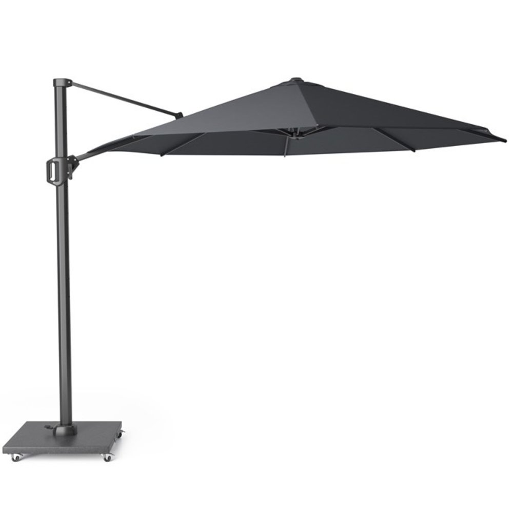 Platinum Challenger T1 parasol 350cm rond antraciet Platinum Challenger T1 parasol 350cm rond antraciet