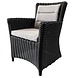 AVH-Collectie Manjavico dining tuinstoel zwart wicker AVH-Collectie Manjavico dining tuinstoel zwart wicker