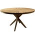 Cairo dining tuintafel 130 cm rond teakhout Cairo dining tuintafel 130 cm rond teakhout